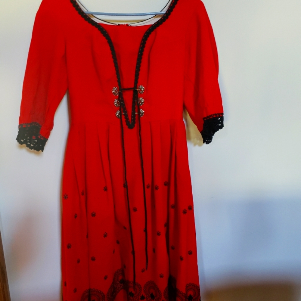 Vintage German Alpine dress